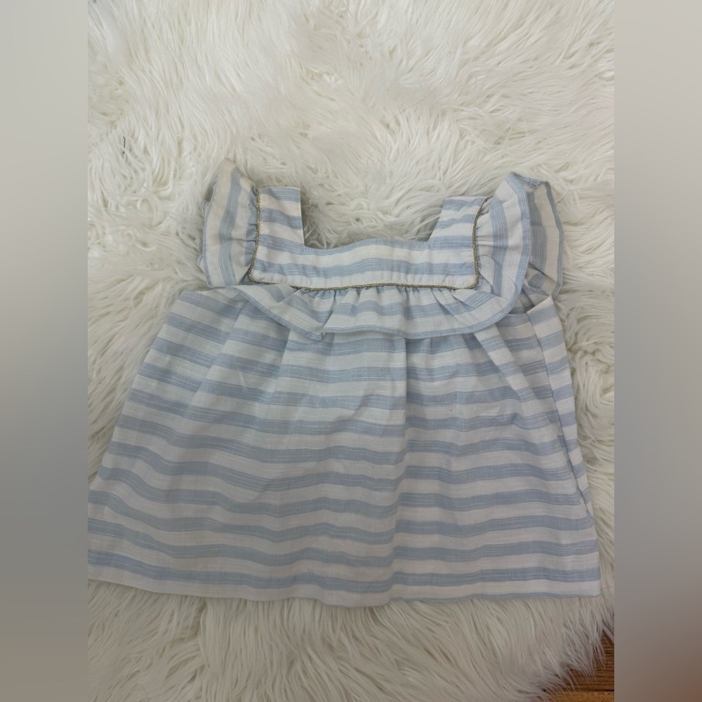 Petite Lucette Paris Striped Blue and White toddler